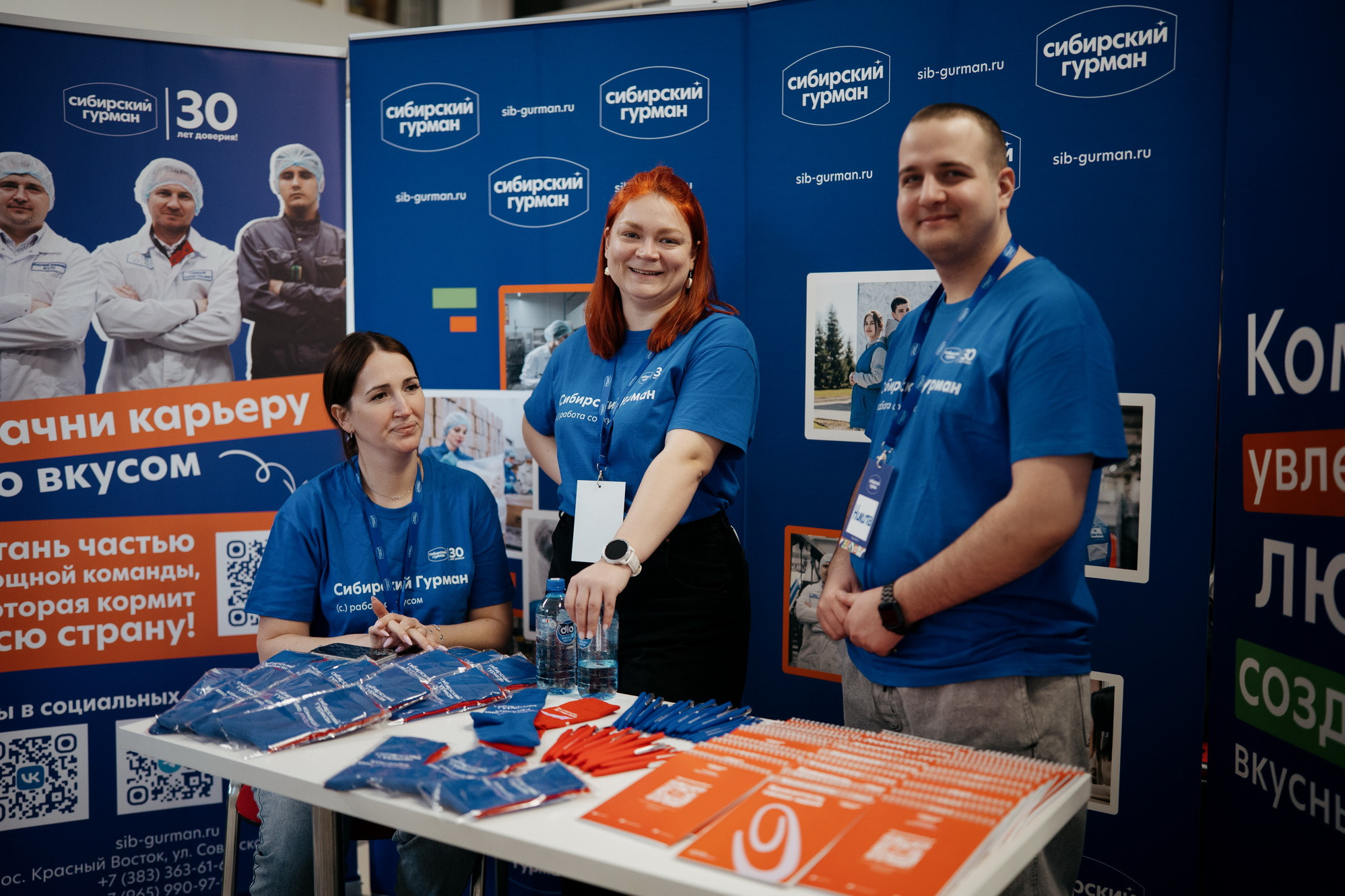 В НГТУ НЭТИ прошла стендовая выставка предприятий-партнеров, фотография: В. Гуськов