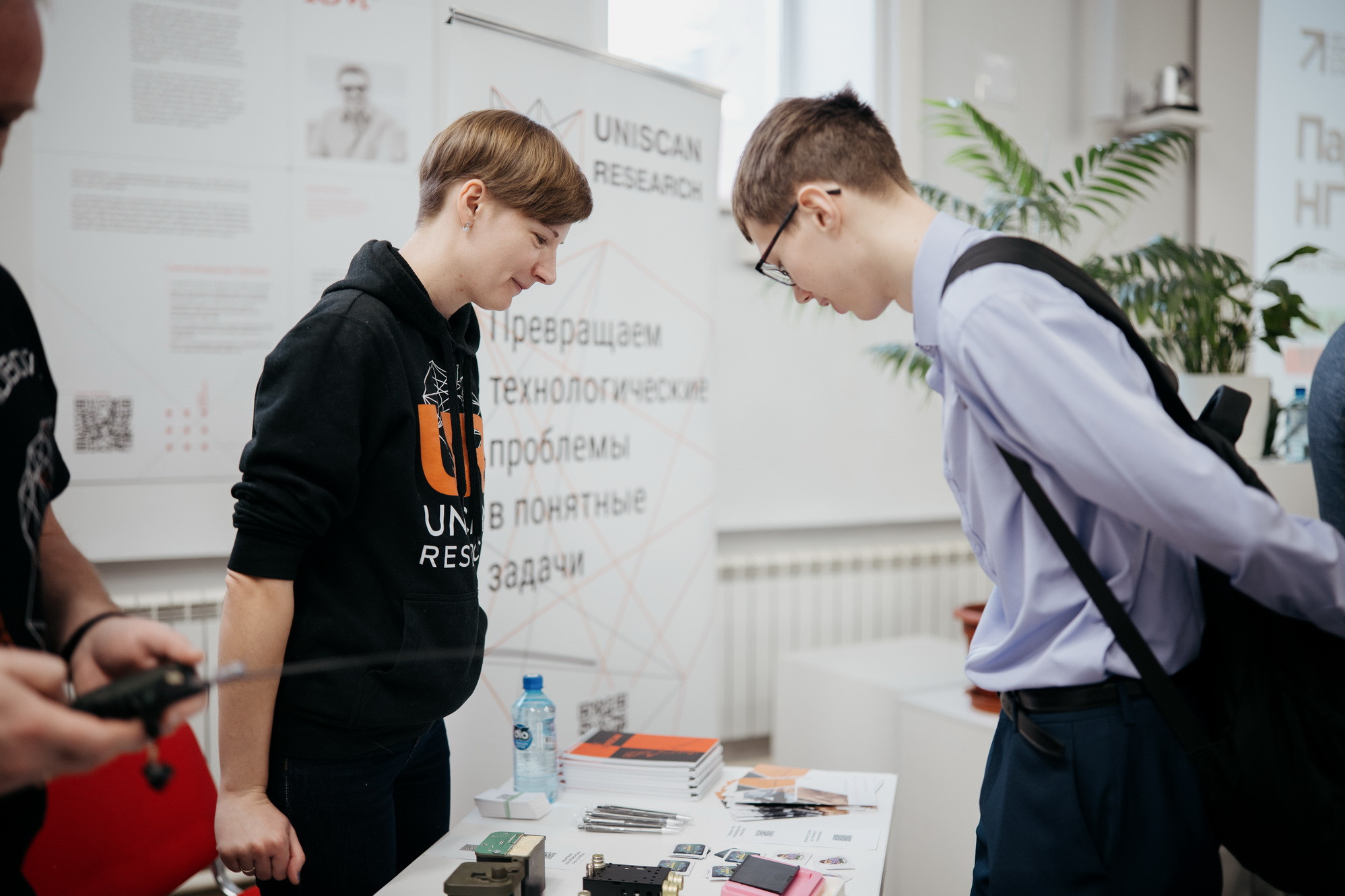 В НГТУ НЭТИ прошла стендовая выставка предприятий-партнеров, фотография: В. Гуськов