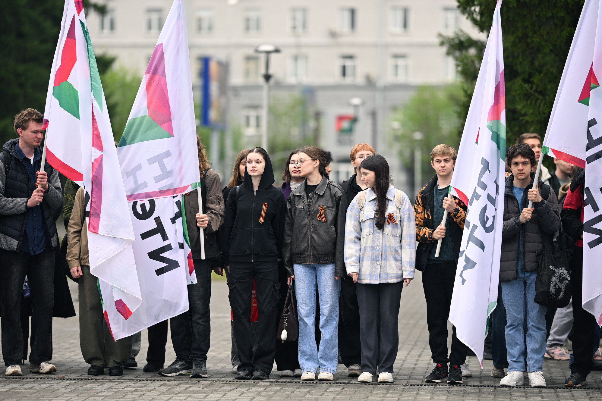 НГТУ НЭТИ масштабно отпраздновал День Победы, фотография: В. Гуськов